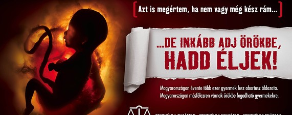 Campa�a pro-vida del gobierno de Hungr�a